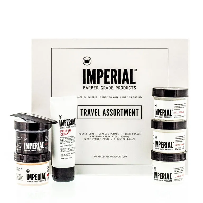Imperial Travel Assortment kit pomate capelli 6x57g + pettine