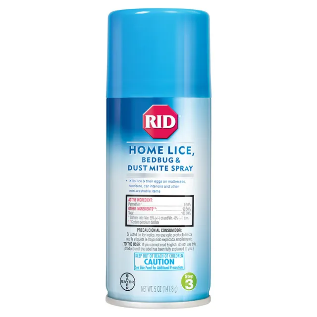 RID Spray Pidocchi Cimici Acari Step 3 142 g Ambiente
