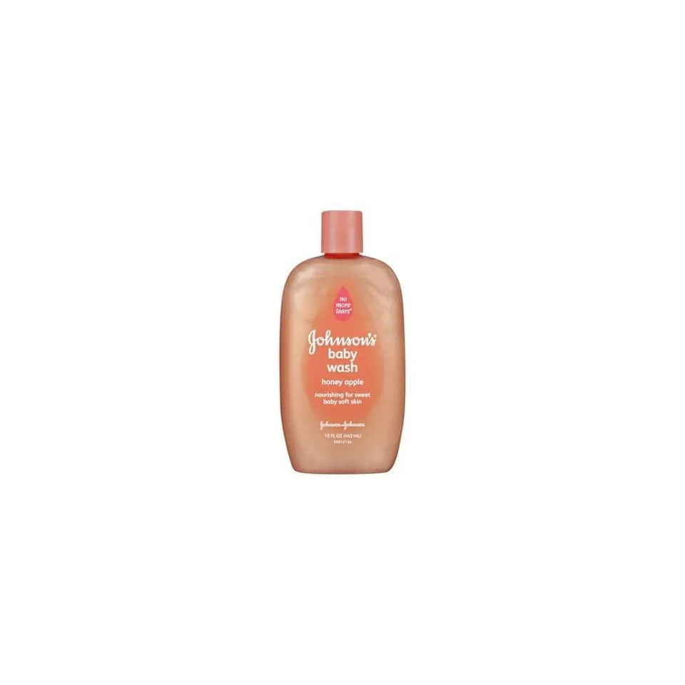 Johnson's No More Tears bagnoschiuma neonato Honey Apple