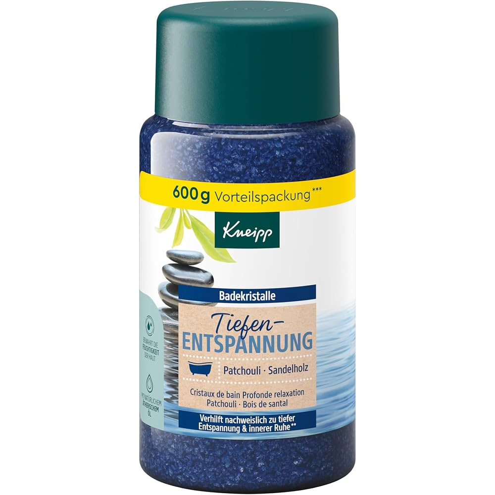 Kneipp Deep Relaxation cristalli bagno 600 g sandalo