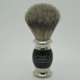 Alexander Simpson Classic set barba ebano Super Badger Mach III