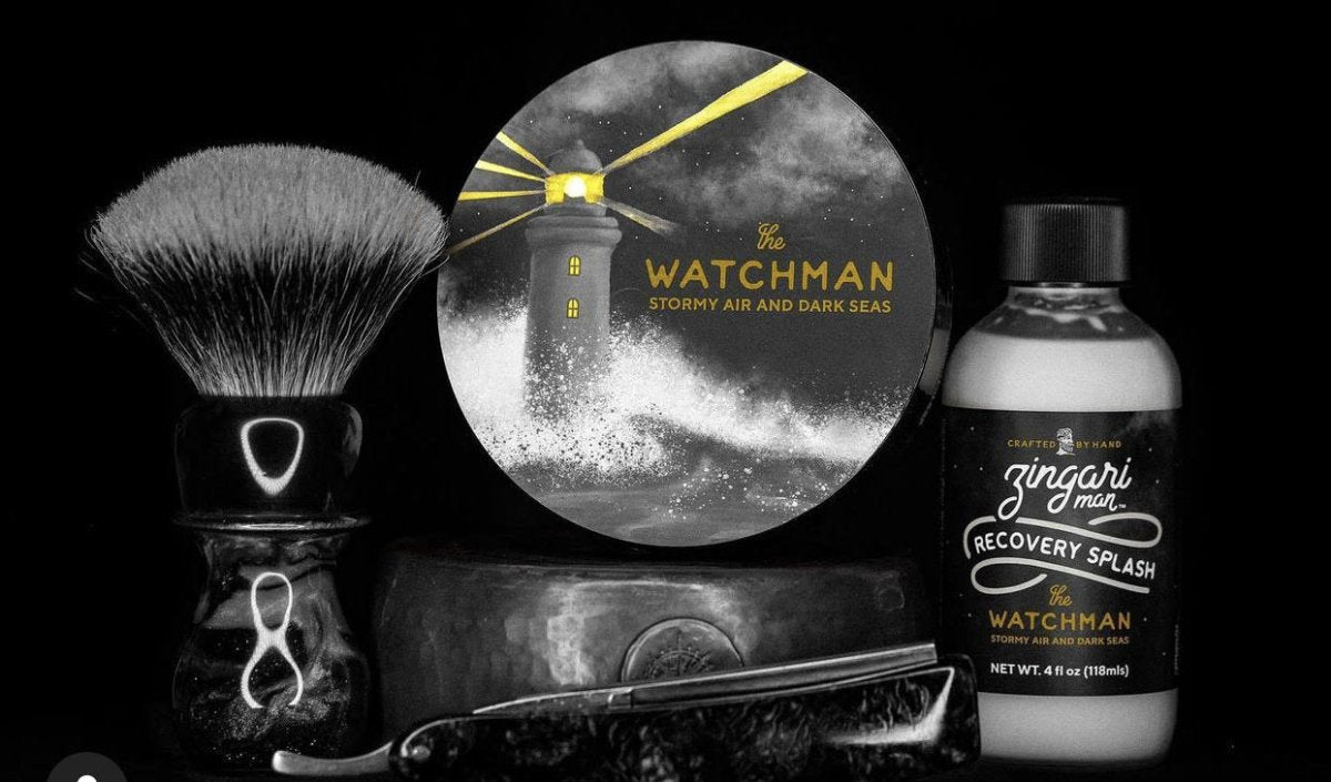 Zingari Man The Watchman sapone da barba marino