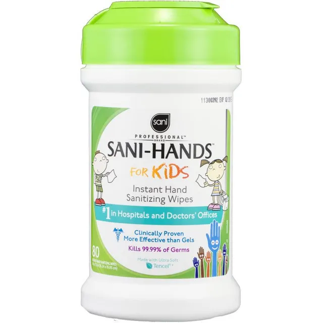 Sani Professional Sani-Hands Salviette Mani Bambini Igienizzanti
