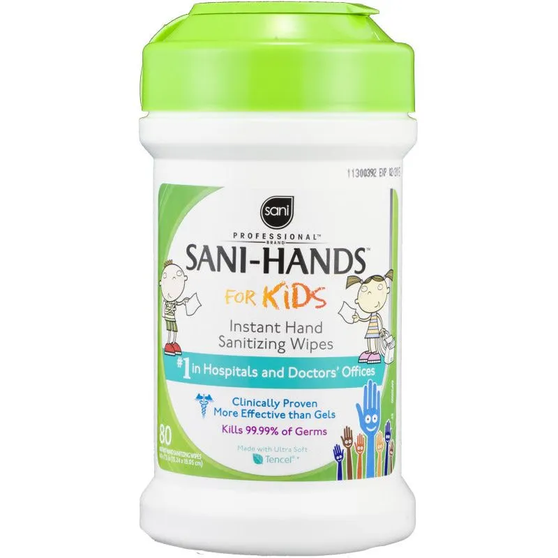 Sani Professional Sani-Hands Salviette Mani Bambini Igienizzanti