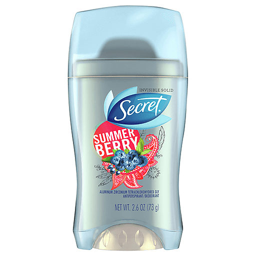 Secret Fresh deodorante antitraspirante Summer Berry solido 2.6 oz