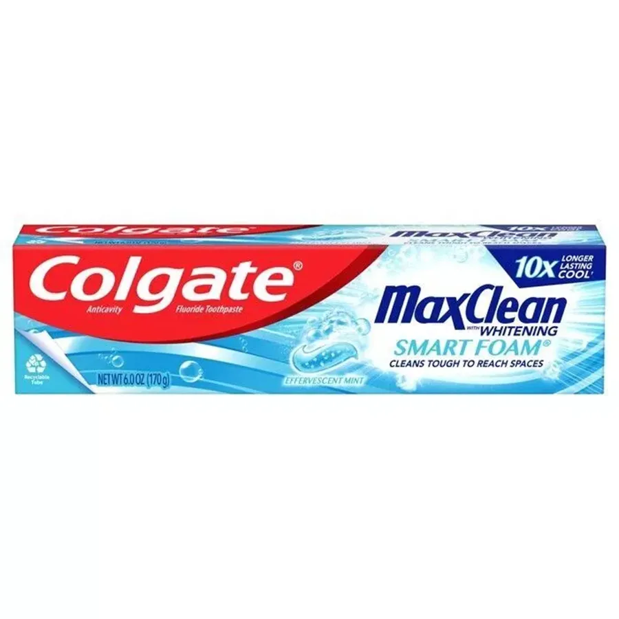 Colgate Oral Care dentifricio Max Clean Smart Foam menta 170g