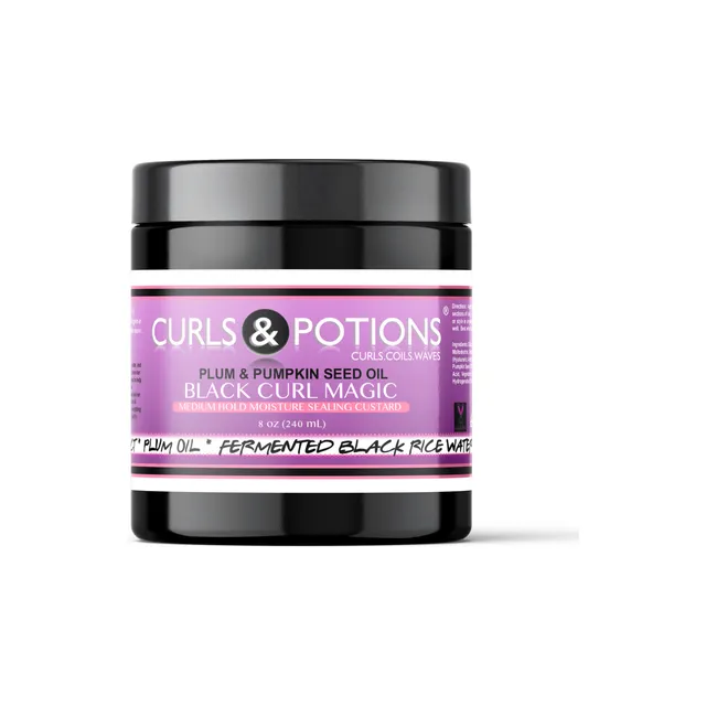 Curls Potions Black Curl Magic Gel Ricci Tenuta Forte