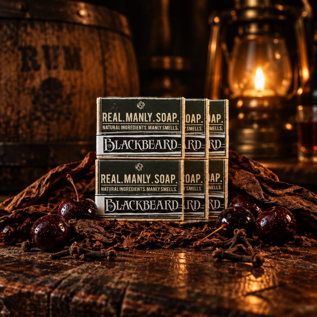 WSP Blackbeard Saponetta Corpo Tabacco 1 pezzo