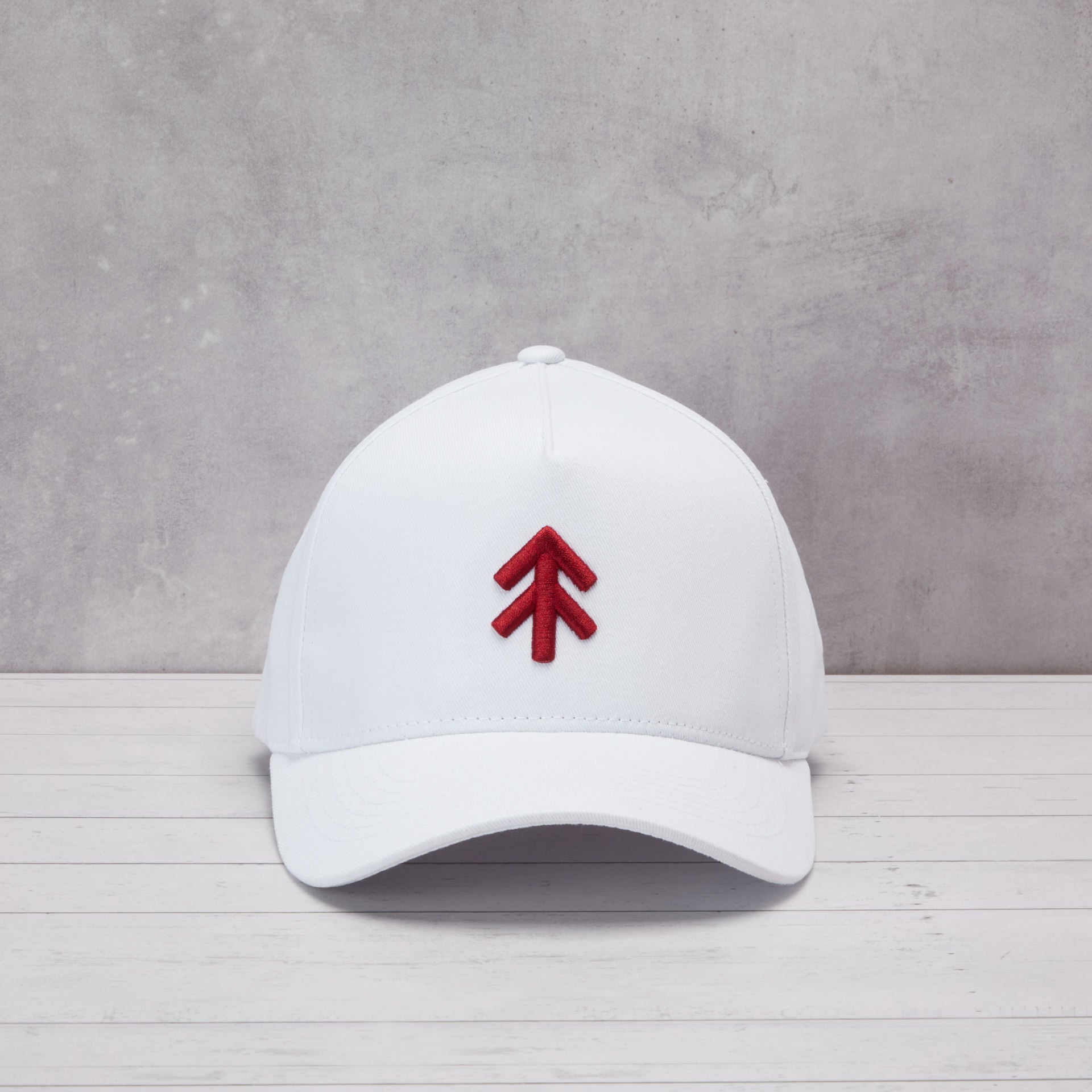 The Black Stuff Hats cappellino bianco taglia unica regolabile