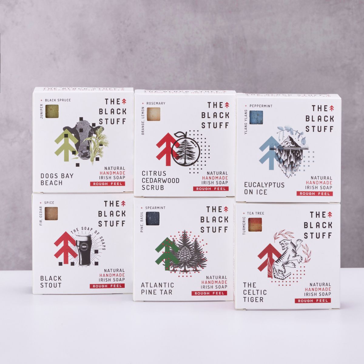 The Black Stuff Rough & Ready Bundle set saponi + deodorante