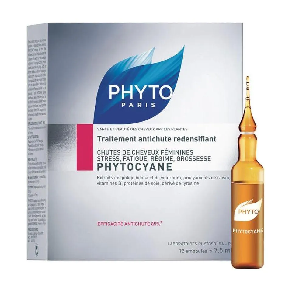 Phyto Phytocyane Revitalizing siero anticaduta 7,5 ml