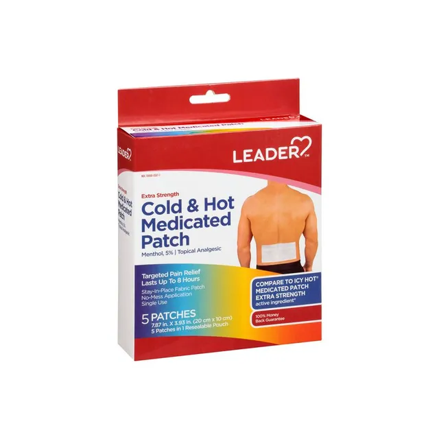 Leader Medicated Patch cerotto caldo freddo extra forte
