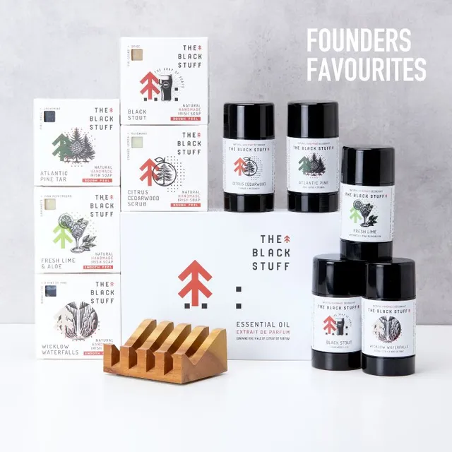 The Black Stuff Founders Favourite Five Sapone set 5 pezzi