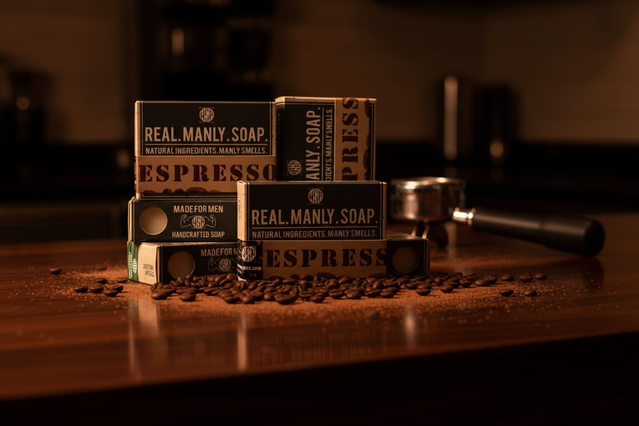 Wet Shaving Products Espresso saponetta uomo caffè singola
