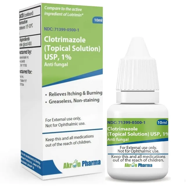 Lotrimin AF Clotrimazolo 1% Soluzione Antimicotica 10 ml