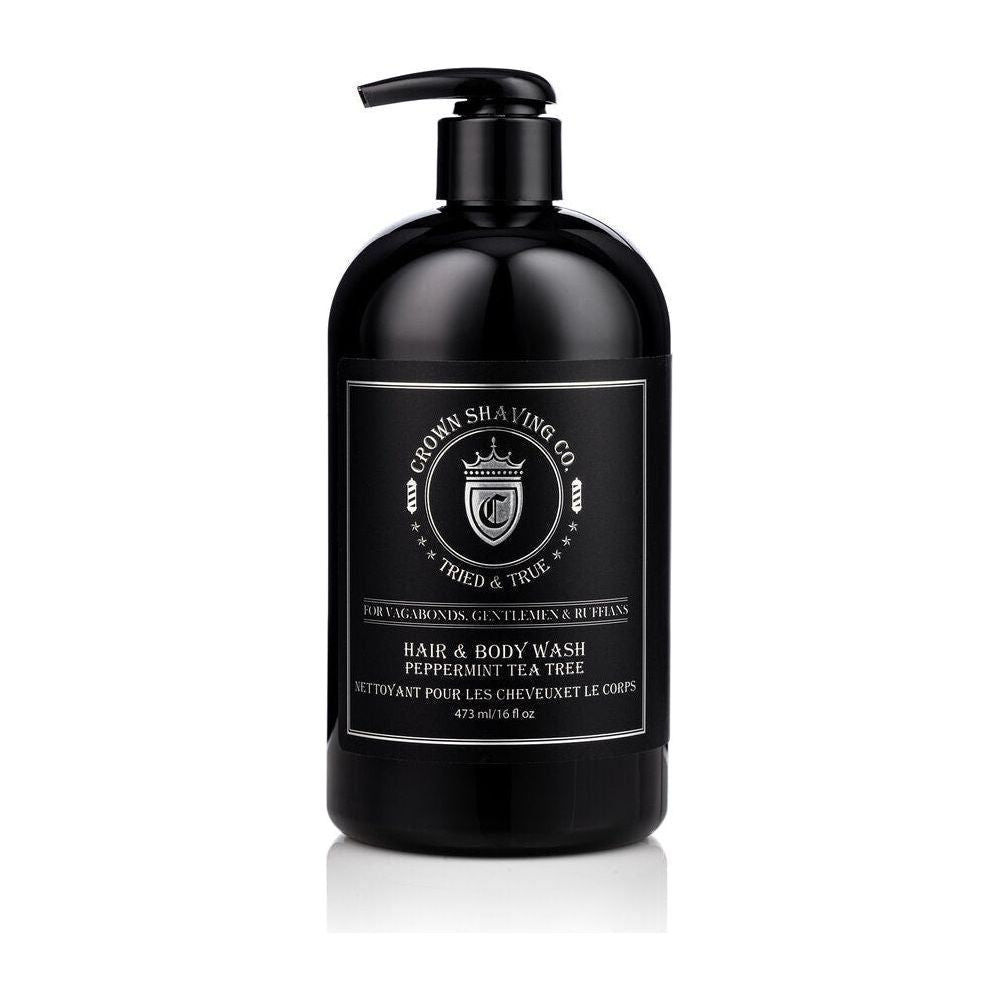 Crown Shaving Co. Bagnodoccia Menta Tea Tree 473 ml