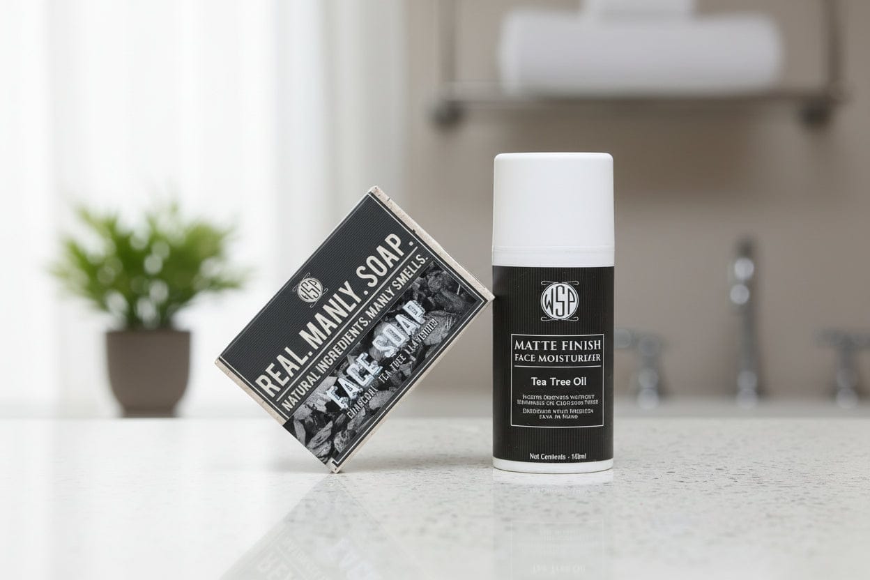 Wet Shaving Products Face Care crema viso uomo non profumata opaca