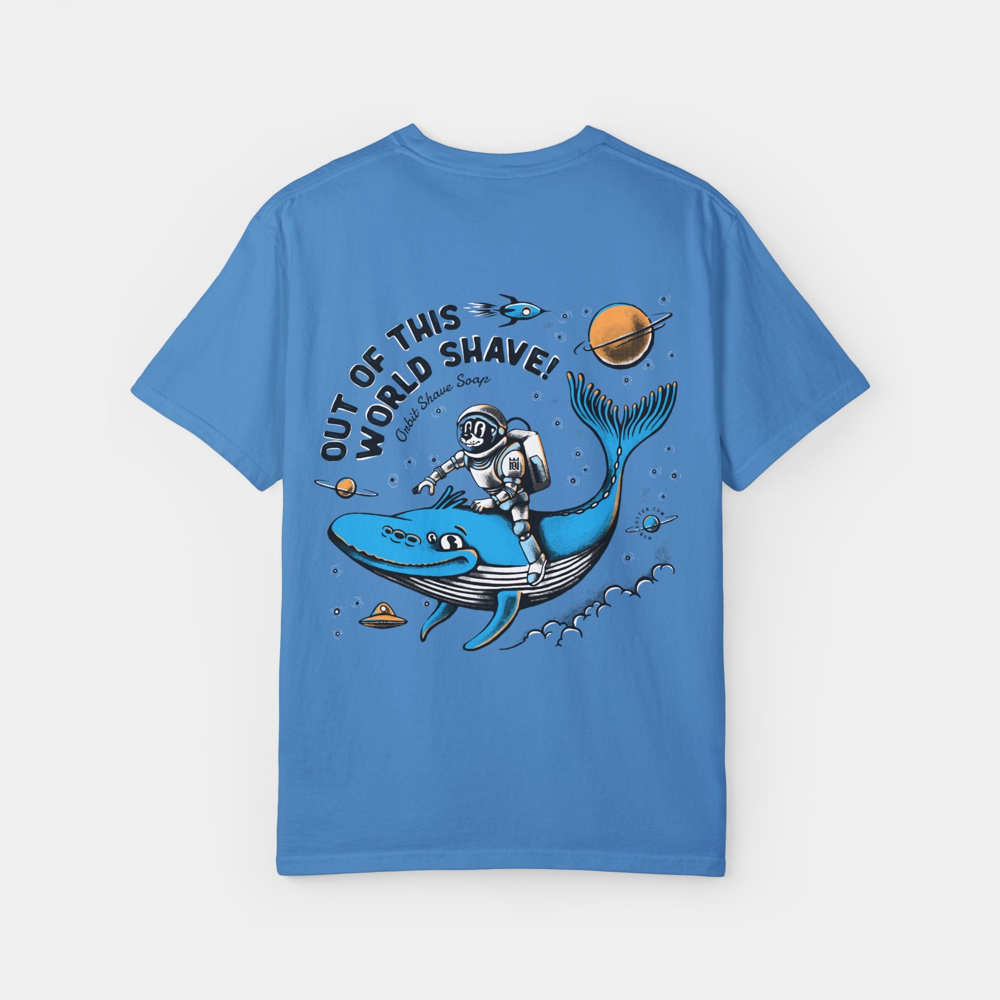 Noble Otter Out of This World T-Shirt Cotone Blu Taglia L