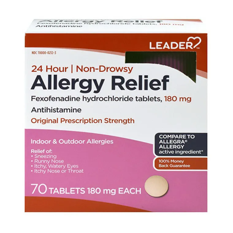 Leader Allergy Relief Antiallergico 180 mg 24 Ore