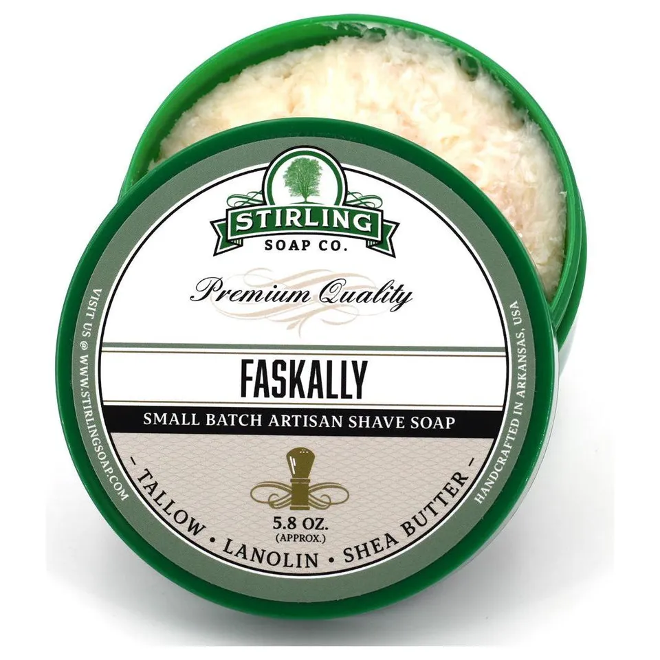 Stirling Faskally Sapone da Barba 5.8oz Vetiver Agrumato