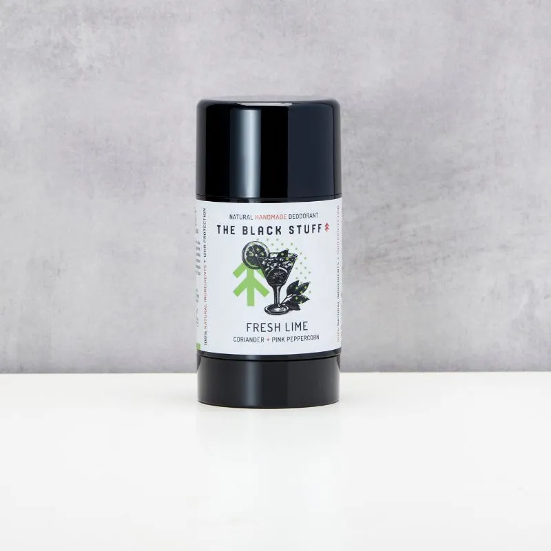 The Black Stuff Fresh Lime Deodorante Naturale Uomo Lime