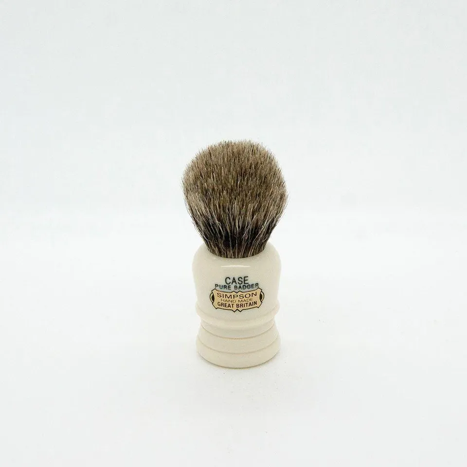 Simpsons Case C1 pennello barba tasso puro 19 mm