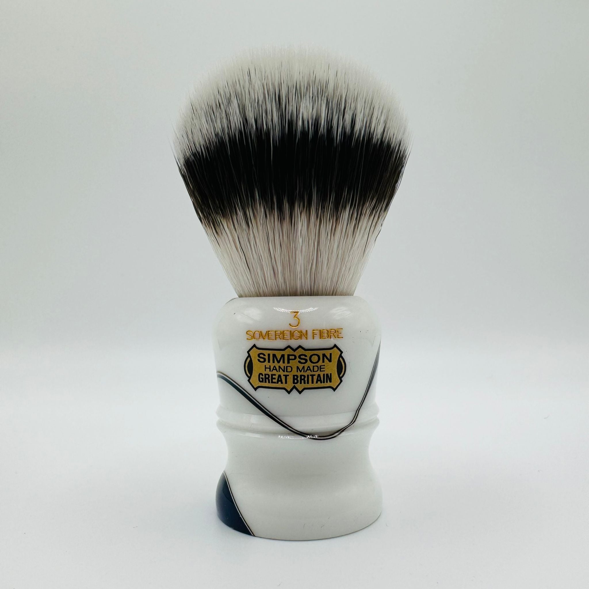 Simpson Duke 3 Pennello da Barba Sintetico Sapphire Candy 23mm