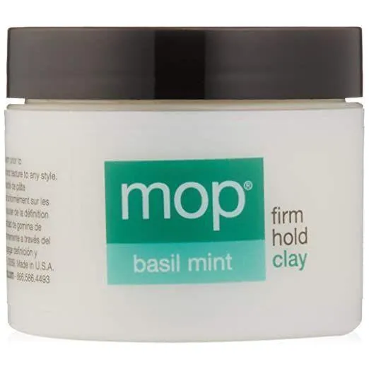 MOP Basil Mint Clay argilla capelli 2 oz tenuta forte