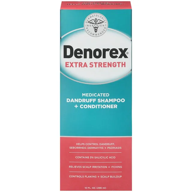 Denorex Extra Strength Shampoo Antiforfora 10 oz 3%