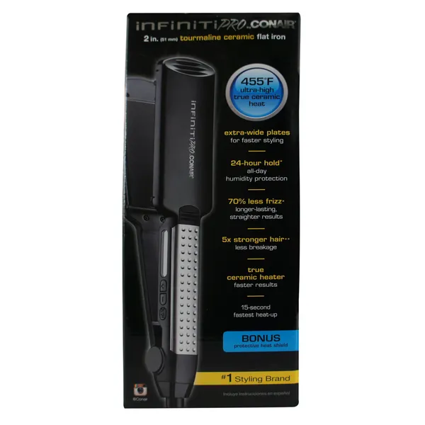 Conair Infiniti piastra capelli ceramica tormalina 2 pollici