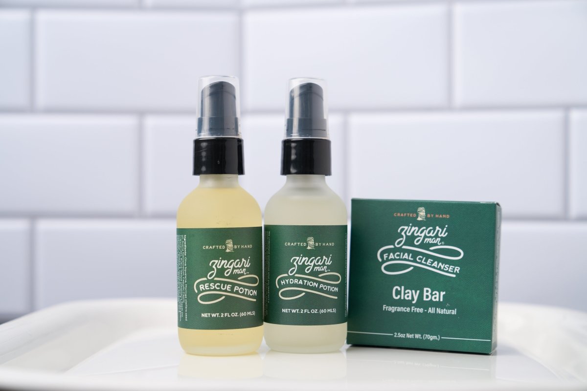 Zingari Man Clay Bar Detergente Viso Solido 71g Argilla