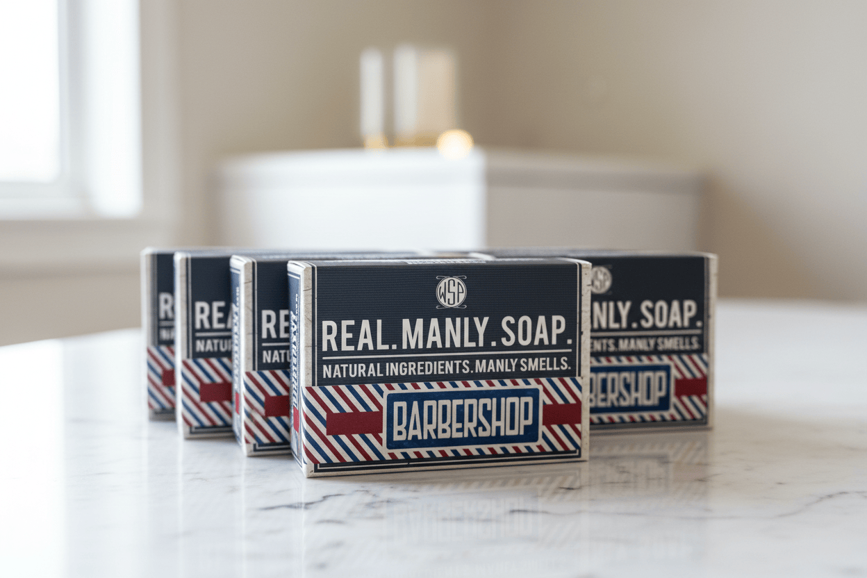 Wet Shaving Products Barbershop saponetta corpo pezzo singolo