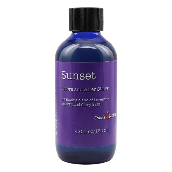 Catie's Bubbles Sunset Before After Shave 4 oz dopobarba