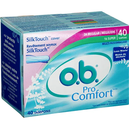 o.b. Pro Comfort tamponi interni regular/super 40 pezzi