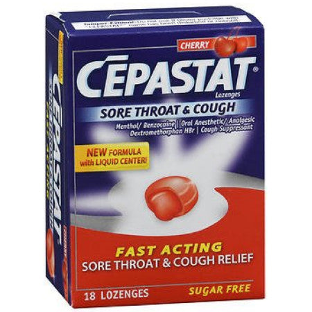 Cepastat pastiglie gola ciliegia senza zucchero