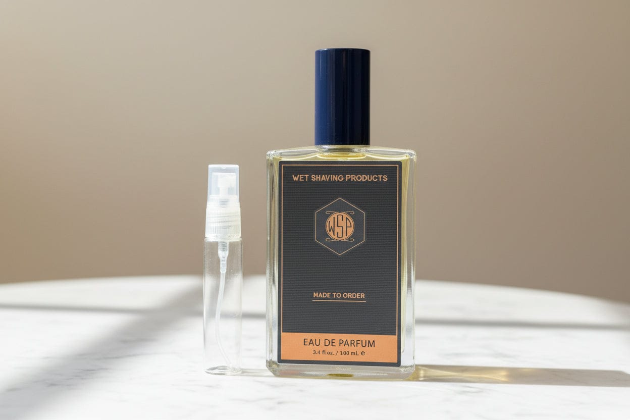 Wet Shaving Products Wood Spice Leather profumo Bay Rum 100ml