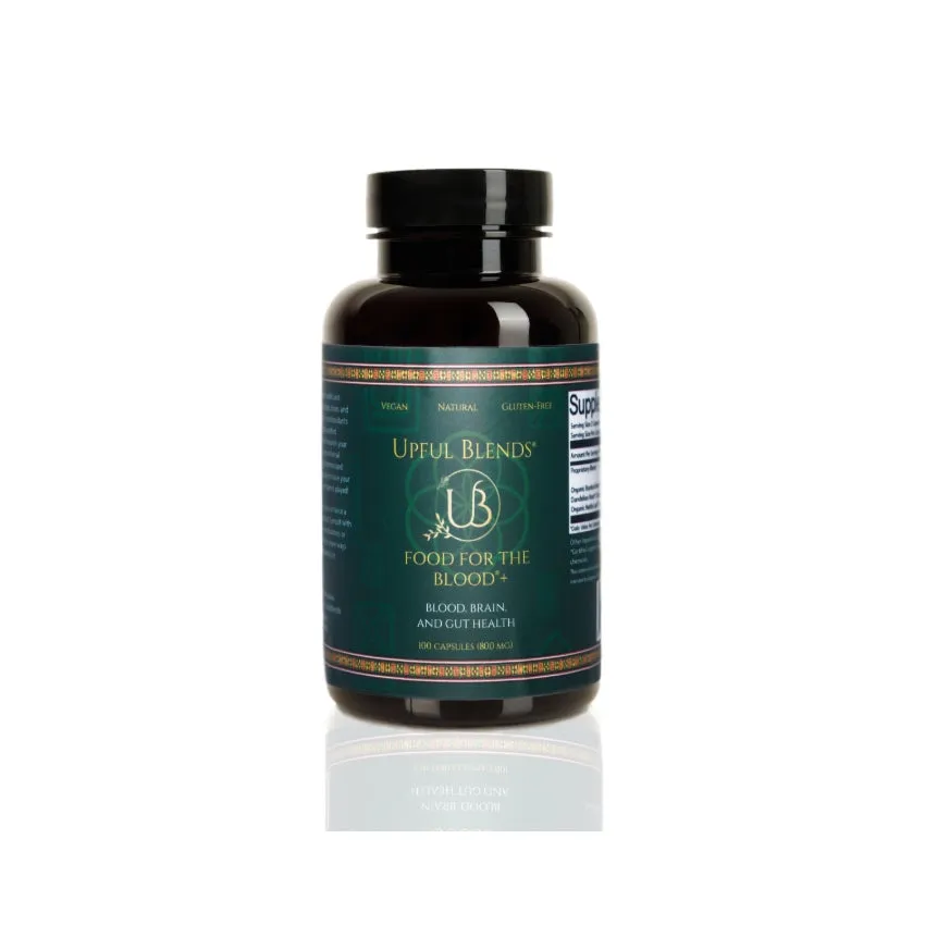 Upful Blends Food for Blood+ Capsule Erbe 100 Pz
