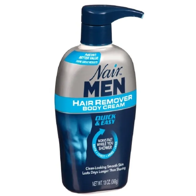 Nair Men Crema Depilatoria Corpo 368 g Schiena Petto Gambe