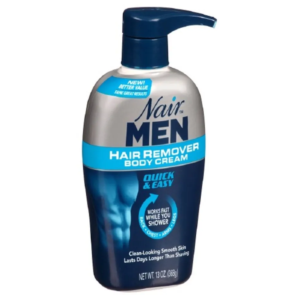 Nair Men Crema Depilatoria Corpo 368 g Schiena Petto Gambe