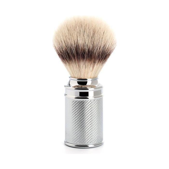 Mühle 31M89 Pennello da Barba Sintetico Cromato