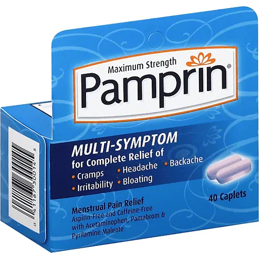 Pamprin Maximum Strength compresse dolori mestruali