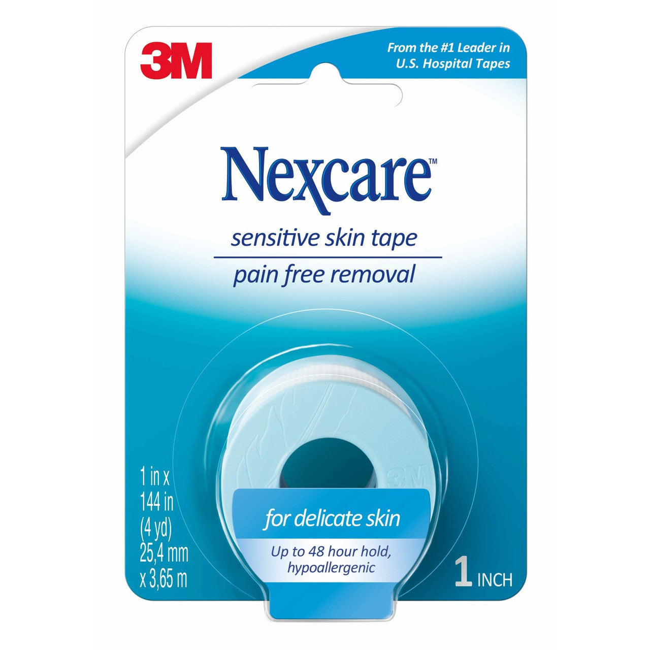 Nexcare Sensitive Skin nastro medico 25 mm pelle sensibile