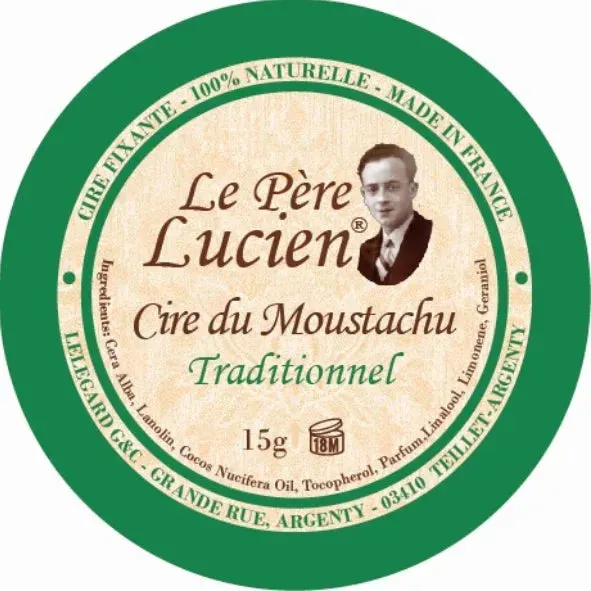 Le Père Lucien Traditionnel Cera Baffi 30 ml Naturale