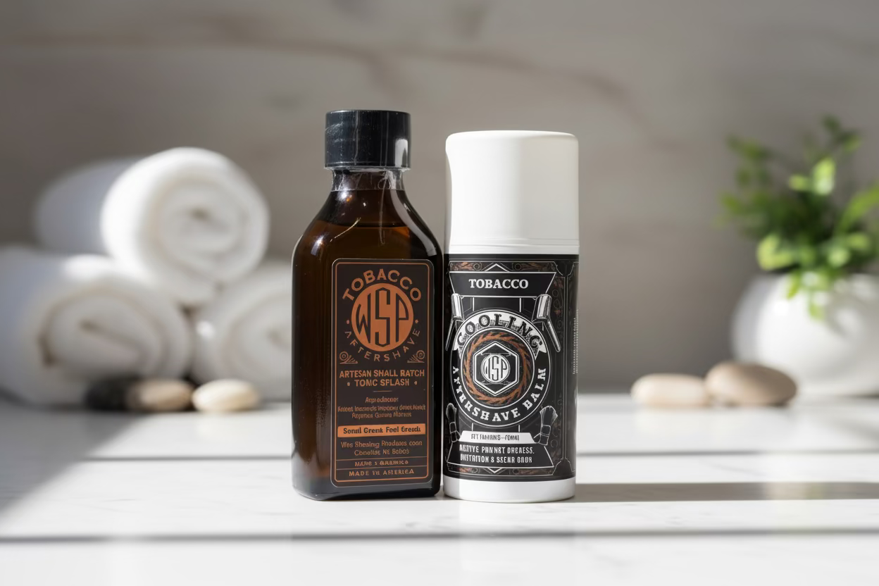 Wet Shaving Products Tobacco lozione dopobarba splash 100 ml