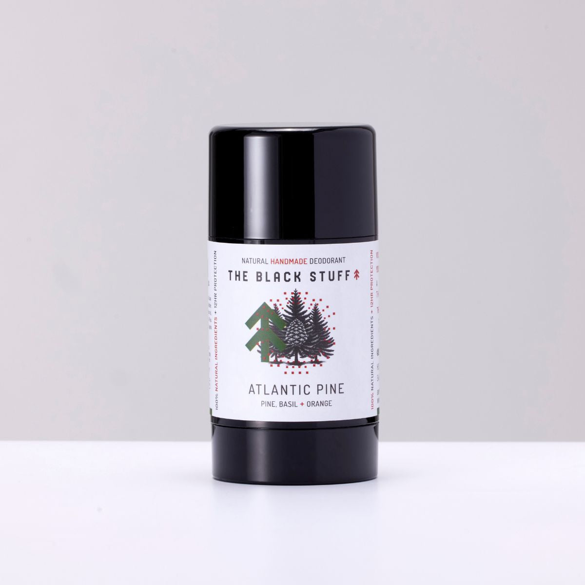 The Black Stuff Atlantic Pine Deodorante solido basilico pino