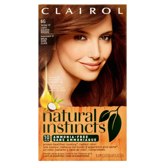 Clairol Natural Instincts Tinta 12 Biondo Dorato Chiaro