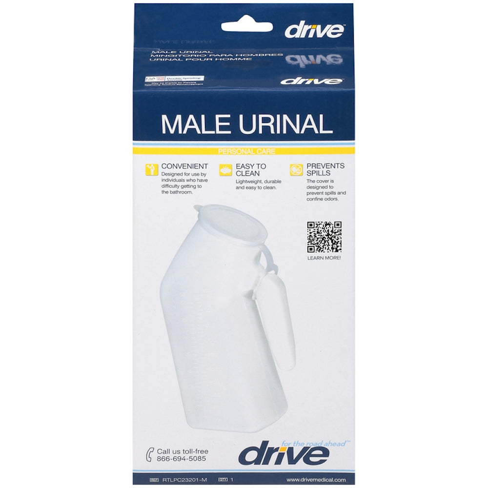 Drive Medical Pappagallo Uomo Bianco Orinatoio