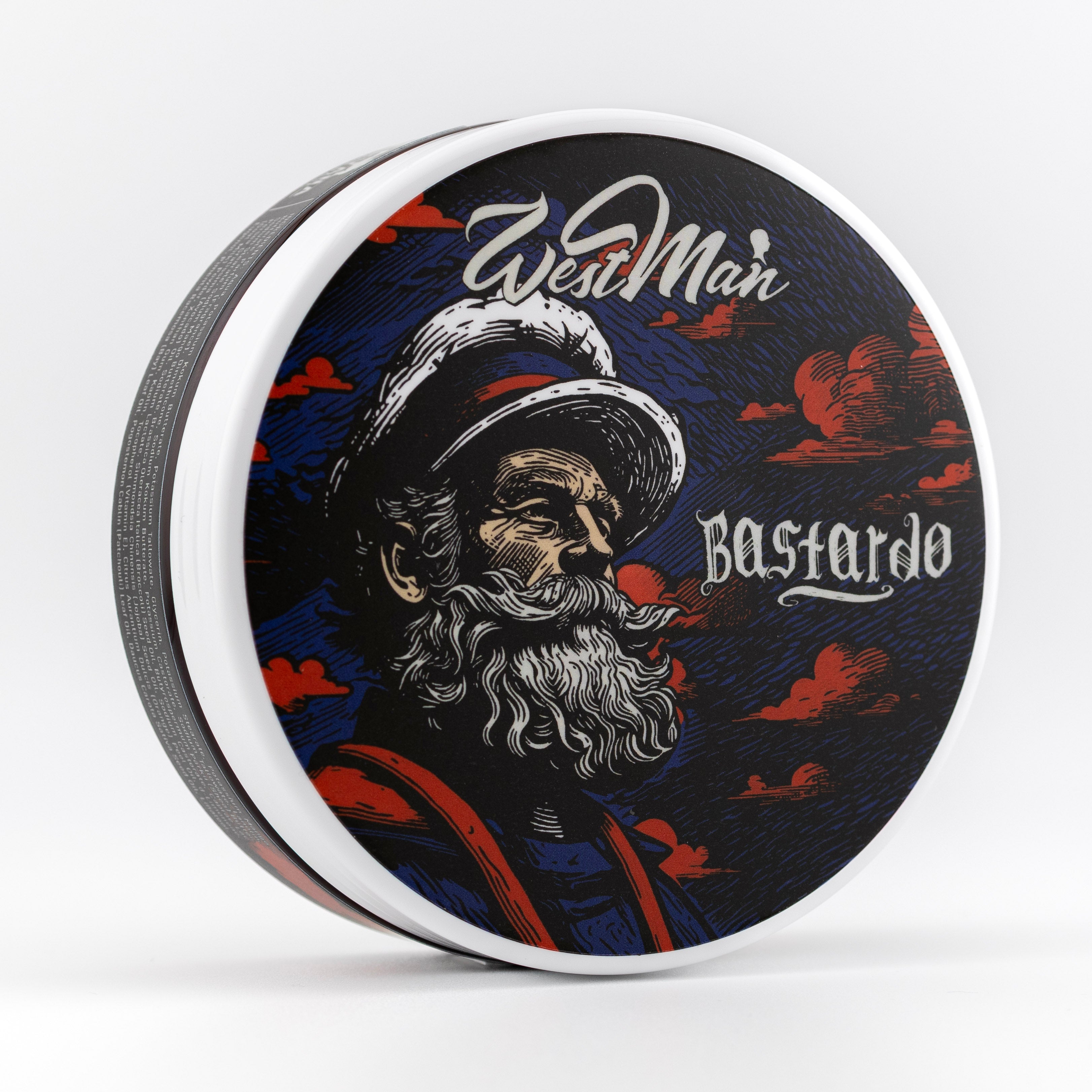 Westman Nirvana Bastardo sapone da barba 120g bay rum