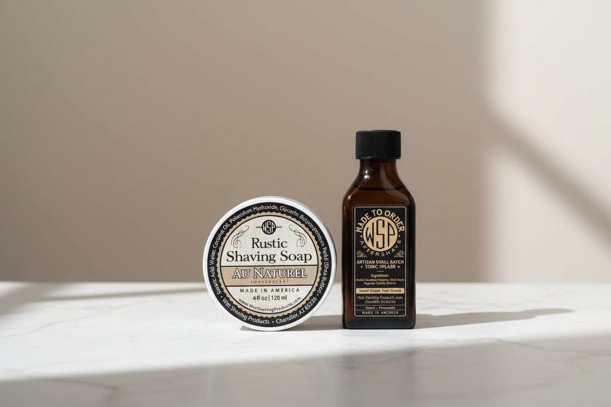 Wet Shaving Products Au Naturel sapone da barba non profumato