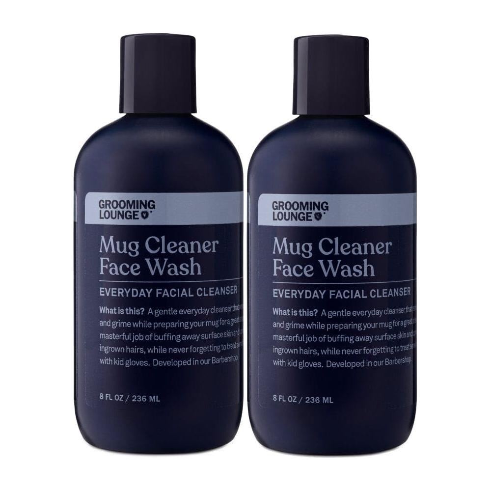 Grooming Lounge Mug Cleaner detergente viso uomo 2x237 ml lavanda